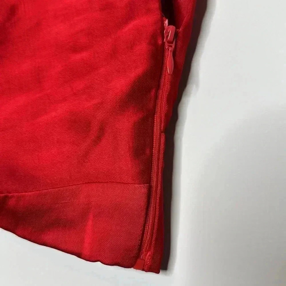 Zara KNOTTED SATIN EFFECT TOP - Picture 8 of 9